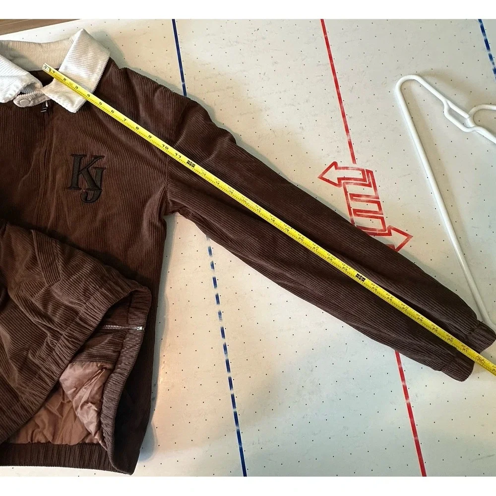 Men's Karl Jacob's Corduroy Full Zip Jacket | Size Small